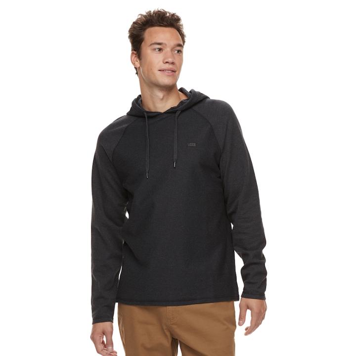 Men's Vans Birdseye View Pullover Hoodie, Size: Small, Black