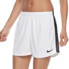 Women's Nike Dry Academy Football Shorts, Size: Small, White