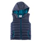 Boys 4-7x Sonoma Goods For Life&trade; Quilted Hooded Vest, Size: 5, Blue (navy)