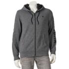 Men's Zoo York Sherpa Zip Hoodie, Size: Medium, Grey (charcoal)