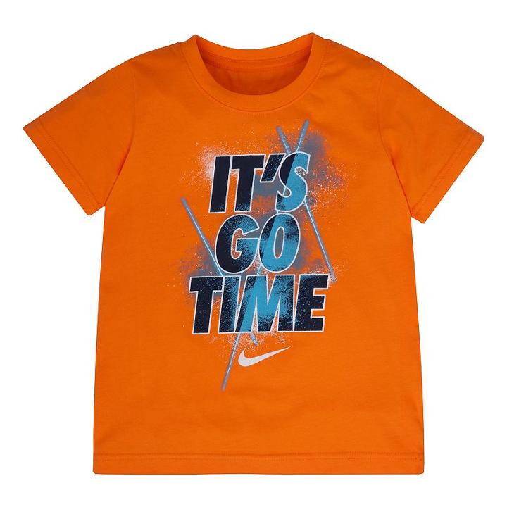 Boys 4-7 Nike It's Go Time Tee, Boy's, Size: 7, Brt Orange