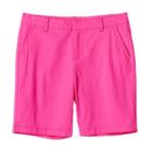 Girls Plus Size So&reg; Slash Pocket Bermuda Shorts, Girl's, Size: 12 1/2, Brt Pink