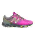 New Balance 690 V2 Girls' Trail Running Shoes, Size: 11 Wide, Med Pink
