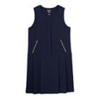 Girls 4-16 French Toast School Uniform Zipper Knit Jumper, Size: 10-12, Blue (navy)