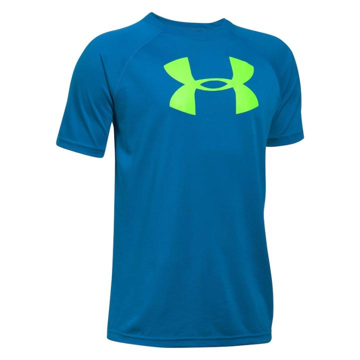Boys 8-20 Under Armour Tech Logo Tee, Size: Large, Orange Oth