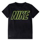 Boys 4-7 Nike Ombre Dri-fit Heathered Tee, Size: 6, Dark Grey