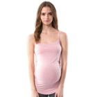 Maternity Pip & Vine By Rosie Pope Ruched Camisole, Women's, Size: L-mat, Pink Other