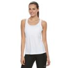 Women's Nike Dri-fit Mesh Racerback Tank Top, Size: Xl, White