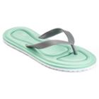 Tek Gear&reg; Zori Women's Padded Sport Thong Flip-flops, Size: Medium, Lt Green