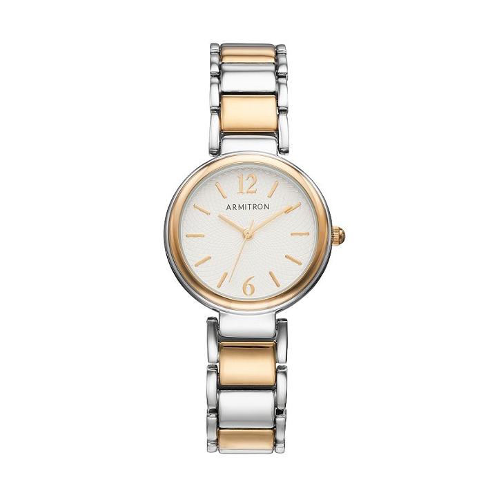 Armitron Women's Two Tone Watch - 75/5467svtt, Size: Medium, Multicolor