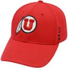 Adult Utah Utes Booster Plus Memory-fit Cap, Men's, Med Red