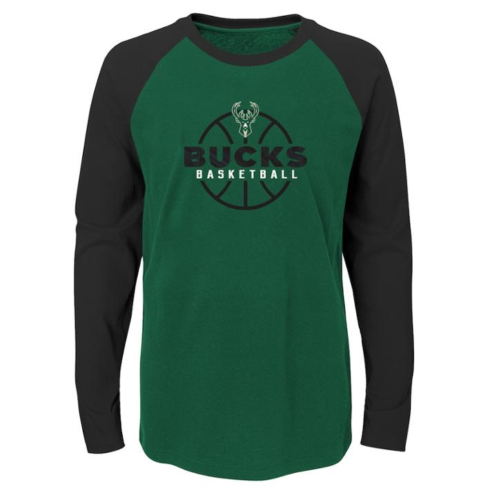 Boys 4-18 Milwaukee Bucks Destroyer Tee, Size: 4-5, Dark Green