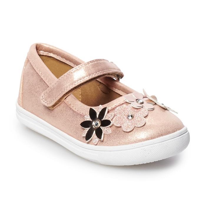 Rachel Shoes Gisela Toddler Girls' Mary Jane Shoes, Size: 12, Pink