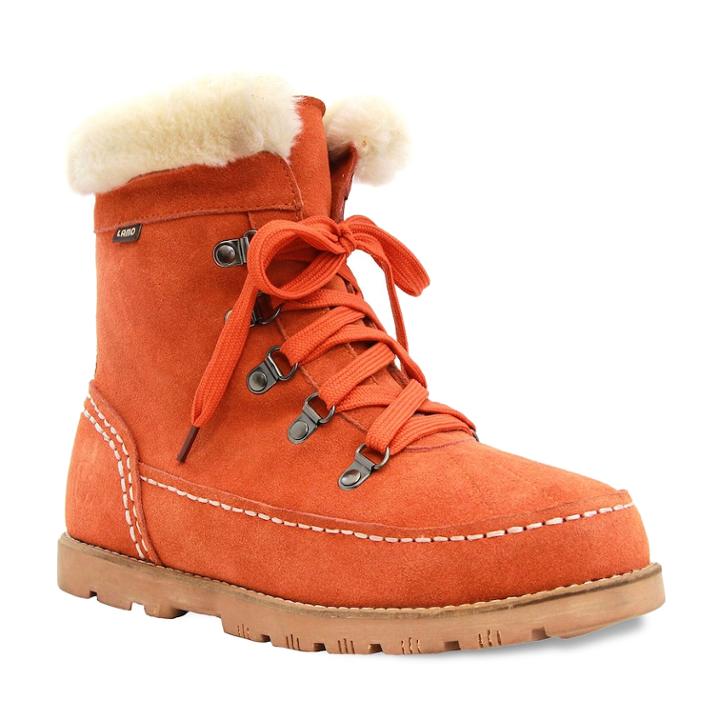 Lamo Women's Taylor Winter Boots, Size: 8, Med Orange