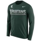 Men's Nike Michigan State Spartans Legend Staff Sideline Dri-fit Long-sleeve Tee, Size: Xl, Ovrfl Oth