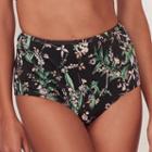 Women's Lc Lauren Conrad Beach Shop High-waist Brief Bottoms, Size: Small, Black