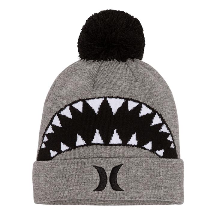 Boys 4-20 Hurley Shark Bait Beanie, Grey