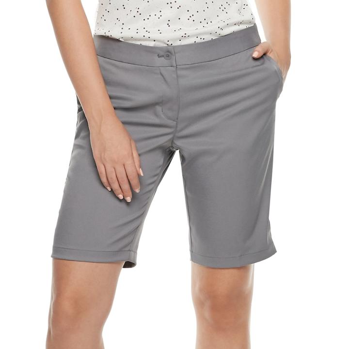 Women's Nike Flex Golf Shorts, Size: 16, Med Grey