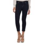 Women's Jennifer Lopez Cropped Super Skinny Jeans, Size: 4, Dark Blue