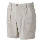 Men's Croft & Barrow&reg; Classic-fit Twill Elastic Cargo Stretch Shorts, Size: 32, Lt Beige