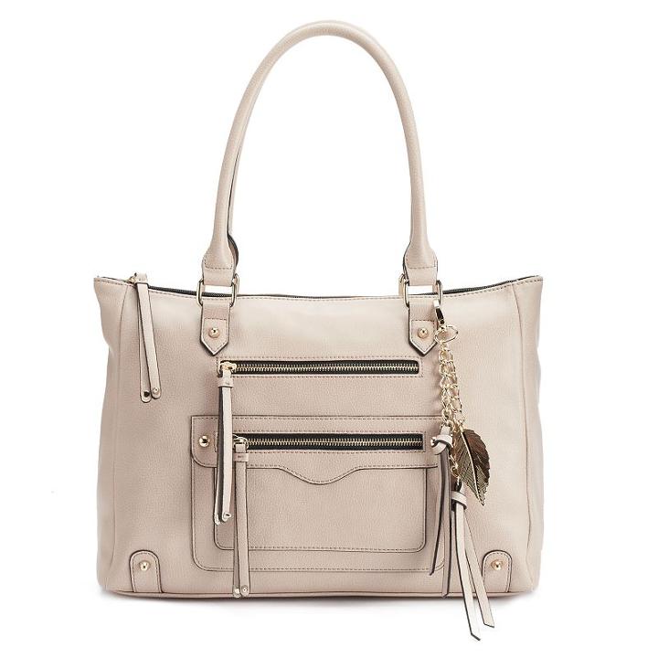 Apt. 9&reg; Ava Tote, Women's, Light Grey