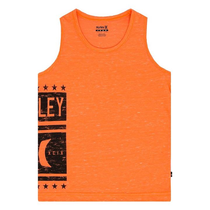 Boys 4-7 Hurley Wrap-around Graphic Tank Top, Size: 4, Brt Red