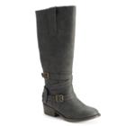 Candie's&reg; Girls' Tall Western Riding Boots, Girl's, Size: 13, Lt Brown
