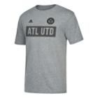 Men's Adidas Atlanta United Fc Triblend Tee, Size: Xl, Dark Grey