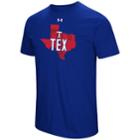 Men's Under Armour Texas Rangers State Tee, Size: Xl, Brt Blue