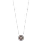 Simply Vera Vera Wang Round Beaded Disc Necklace, Women's, Multicolor