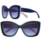 Lc Lauren Conrad Tortoise Cat's-eye Sunglasses - Women, Women's, Oxford