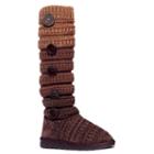 Muk Luks Miranda Women's Marled Tall Boots, Girl's, Size: 7, Brown