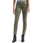 Women's Levi's&reg; Classic Mid Rise Skinny Jeans, Size: 31(us 12)m, Med Green