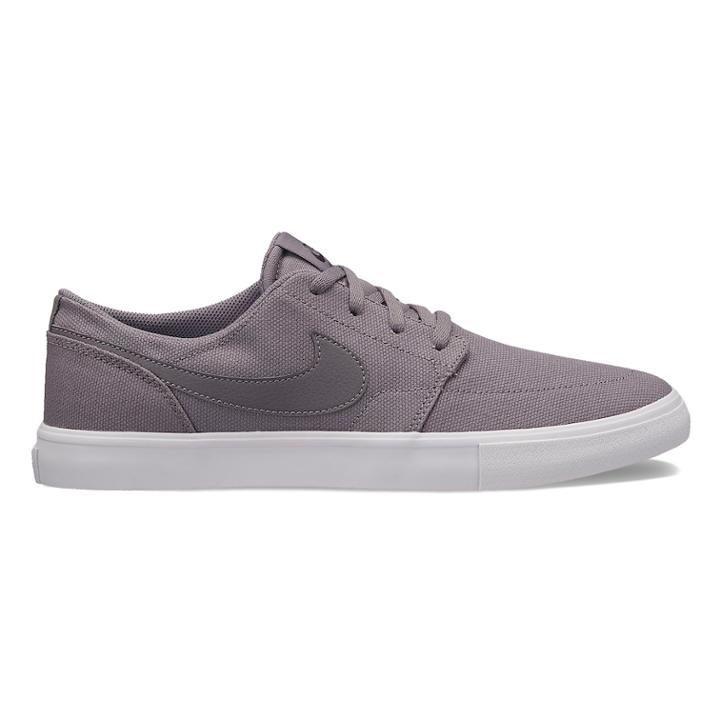 Nike Sb Solarsoft Portmore Ii Men's Skate Shoes, Size: 10, Oxford