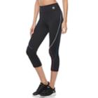 Women's Fila Sport&reg; Piped Running Crop Leggings, Size: Xl, Oxford