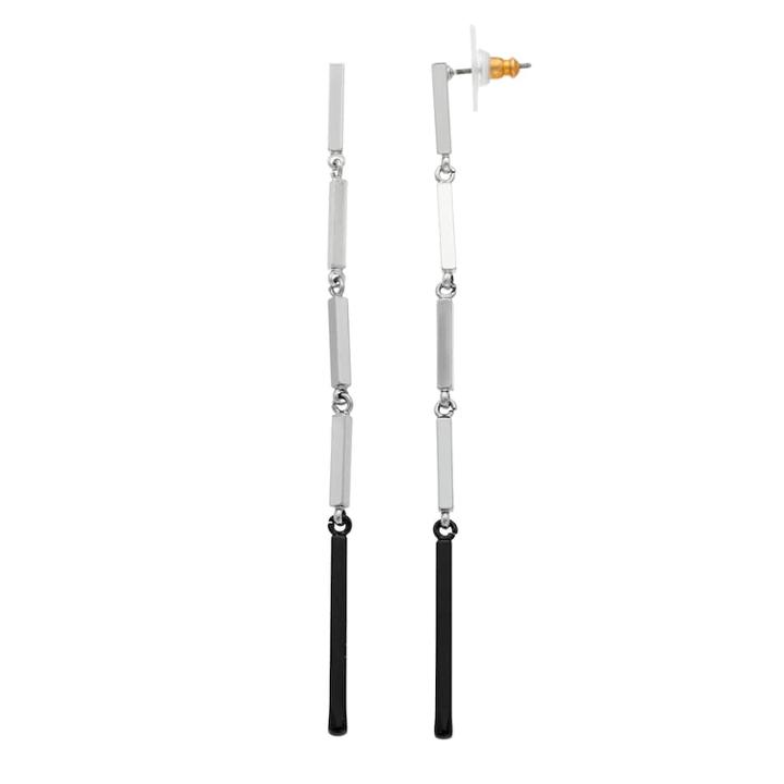 Simply Vera Vera Wang Bar Link Nickel Free Linear Earrings, Women's, Multicolor