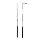 Simply Vera Vera Wang Bar Link Nickel Free Linear Earrings, Women's, Multicolor