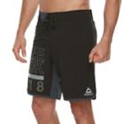 Men's Reebok Dolphin Leg E-board Shorts, Size: Xl, Black