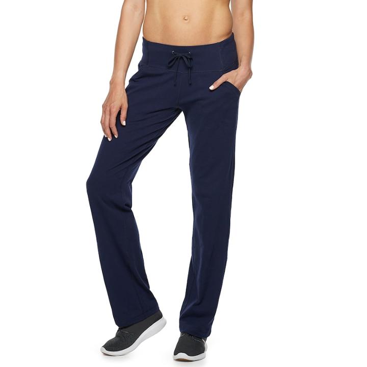 Women's Tek Gear&reg; Lounge Pants, Size: Large, Dark Blue