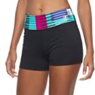 Women's Fila Sport&reg; Tru-dry High-waist Fitted Performance Shorts, Size: Xs, Oxford