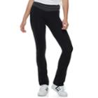 Juniors' So Skinny Bootcut Yoga Pants, Teens, Size: Xs, Black