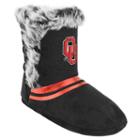 Women's Oklahoma Sooners Mid-high Faux-fur Boots, Size: Small, Black