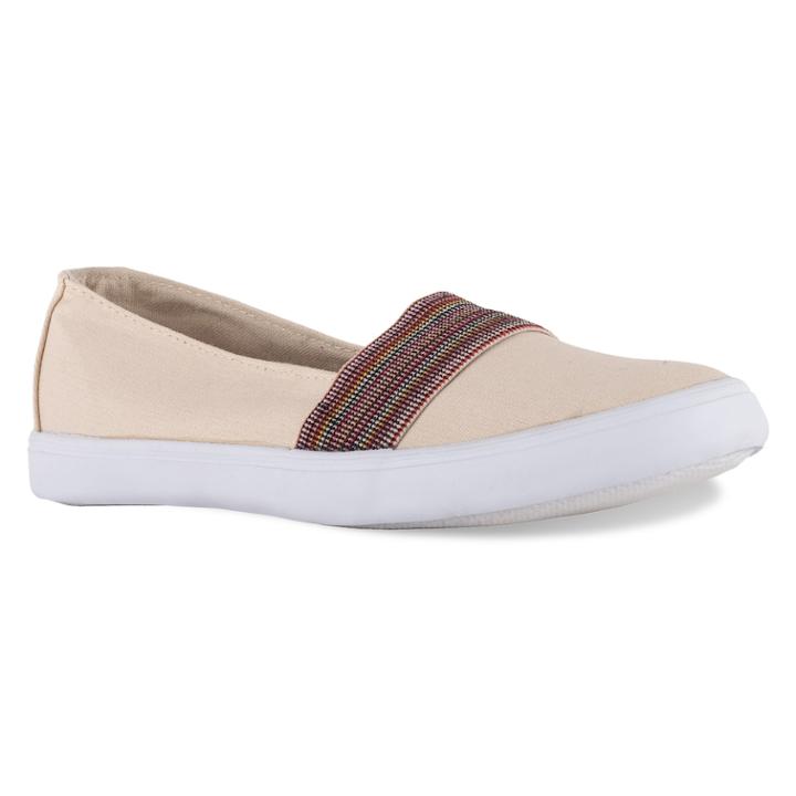 Lamo Women's Slip On Sneakers, Size: 9.5, Beig/green (beig/khaki)