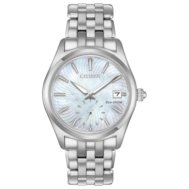 Citizen Eco-drive Women's Corso Stainless Steel Watch - Ev1030-57d, Size: Medium, Grey