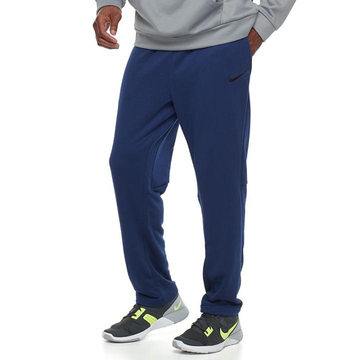 Men's Nike Dri-fit Fleece Pants, Size: Xxl, Med Blue