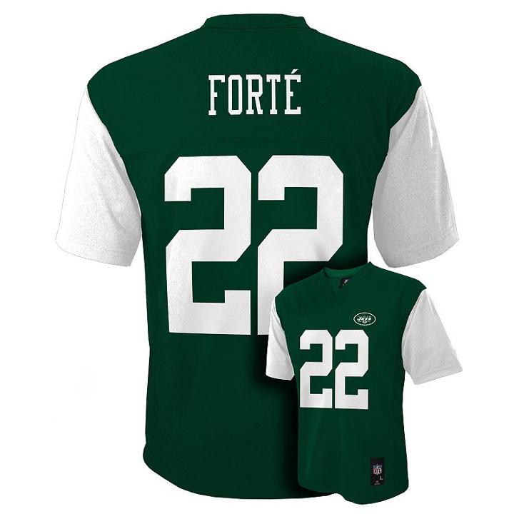 Boys 8-20 New York Jets Matt Forte Nfl Replica Jersey, Boy's, Size: M(10-12), Green