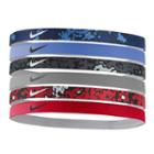 Nike 6-pk. Solid & Abstract Pixels Headband Set, Women's, Brown Over