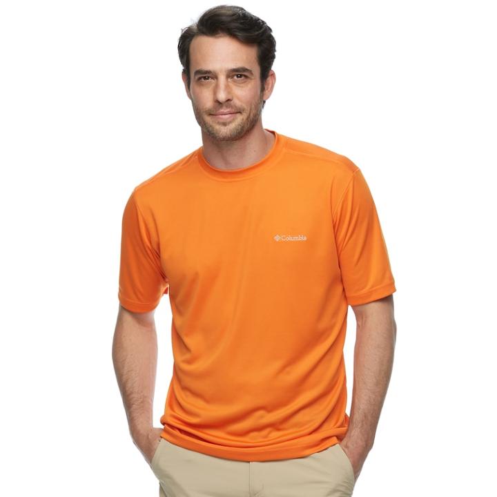 Big & Tall Columbia Clear Creek Classic-fit Omni-wick Performance Tee, Men's, Size: Xl Tall, Valencia