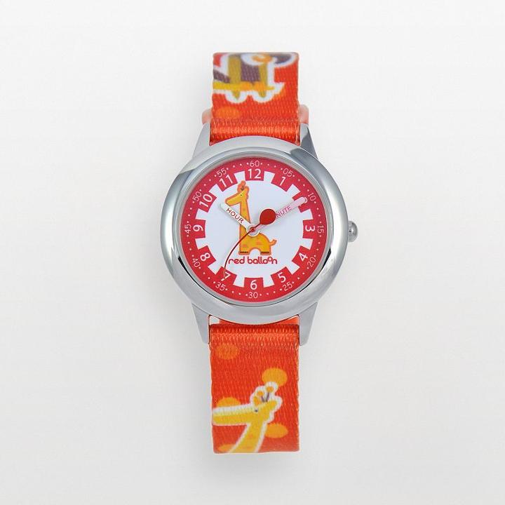 Red Balloon Kids' Time Teacher Giraffe Watch, Kids Unisex
