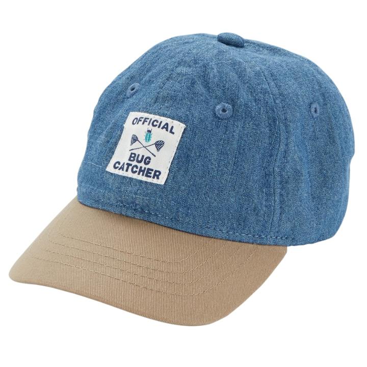 Baby Boy Carter's Official Bug Catcher Chambray Baseball Hat, Size: 3-9 Months, Blue